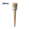 1PCS Pinceaux à Manche en Bois avec Poils Naturels Craie Peinture à l'Huile Pinceau à Cire Pochoirs pour Meubles Art Populaire Décoration de Maison Pinceau de Peinture