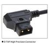 D-Tap to Locking DC2.1/2.5mm Monitors Straight Cable Power Cable for Atomos Video Assists Monitors Accesories
