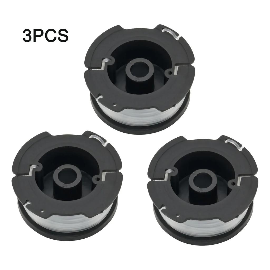 3PCS Line Spools For Black+Decker A6485 GL280 GL301 GL425 GL430 GL545 GL555 GLC13 GLC2500 GLC2500L Grass Trimmers