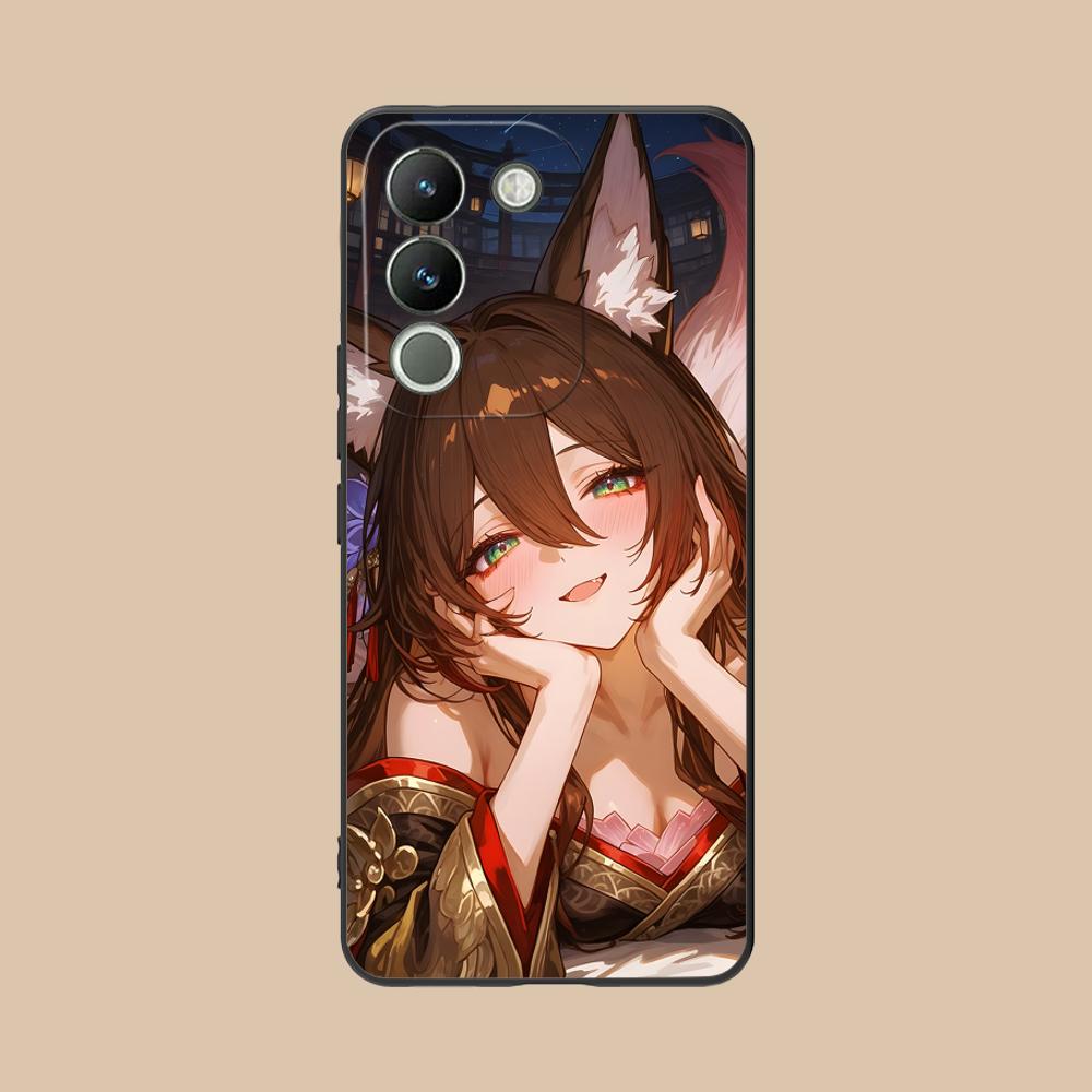 HSR Fugue Matte TPU Mobile Phone Case for VIVO V60 V50 V40 V30 V29 V27 V25 V23 Pro Lite 5G Colorful Printing Cover