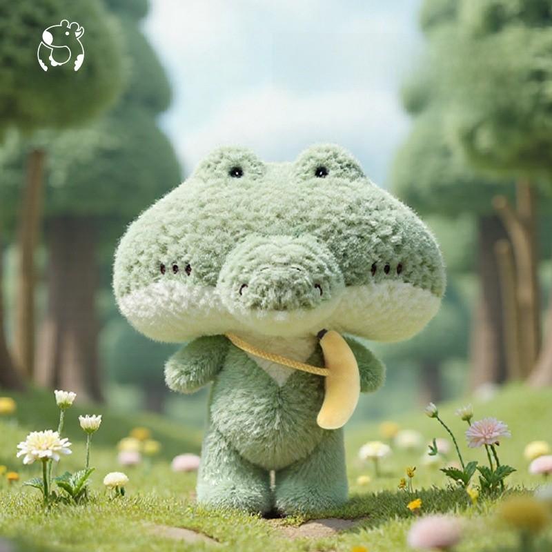 Cuddly Crocodile Plush Toy With Pp Cotton Filling For Kids And Adults