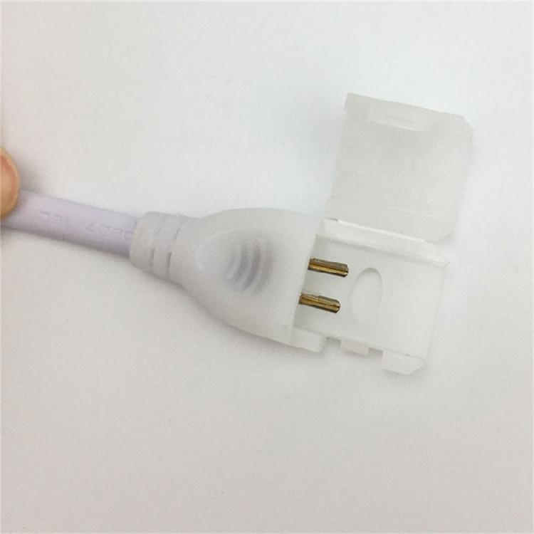 High Voltages LED Strips Light Connector 220V Power Plug with Switches None Soldering Power Adapter Lighting Accessories