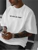 Streetwear Vintage YK Fashion NO RISK NO STORY Letter Aesthetic Graphic Mens and Women T Shirt Tee Oversize Punk Hip Hop
