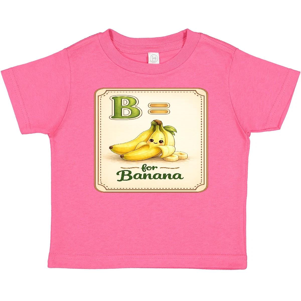 Inktastic B Is For Banana Baby T-Shirt Shirt Letter Preschool Tee Toddler Abc 120