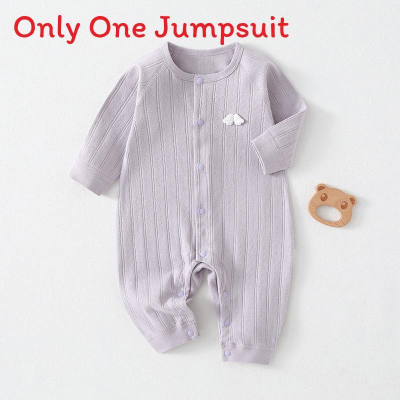 Baby Cotton Romper With Bonefree Design For Newborns And Infants