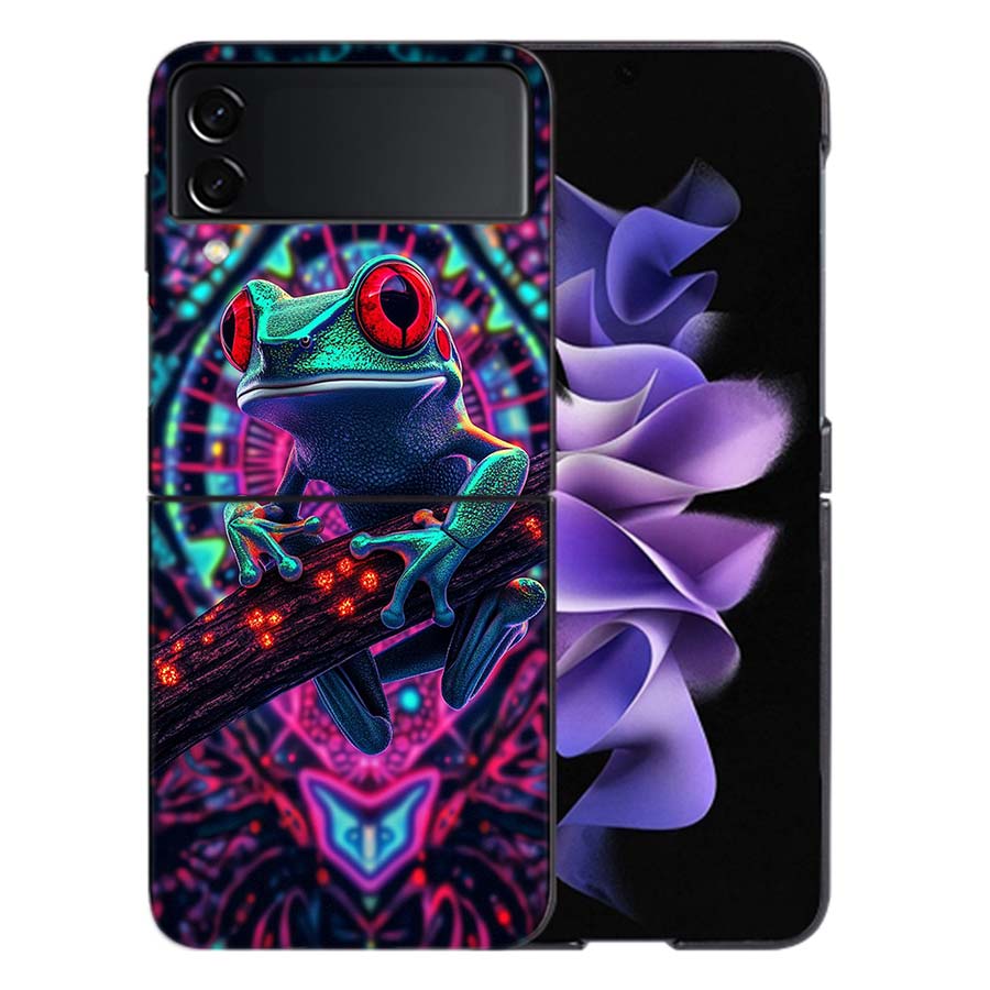 Why Are Frogs Important Coque For Samsung Z Flip7 6 Galaxy Case Shockproof Z Flip5 Z Flip3 4 5G Hard Cover Phone TPU PC Hard Fu