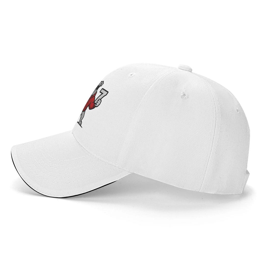 Fun Six Seven Meme Bulldogs Number 6 and 7 Casual Baseball Cap Hunting Camping Trucker Hat Summer Trendy Snapback Cap
