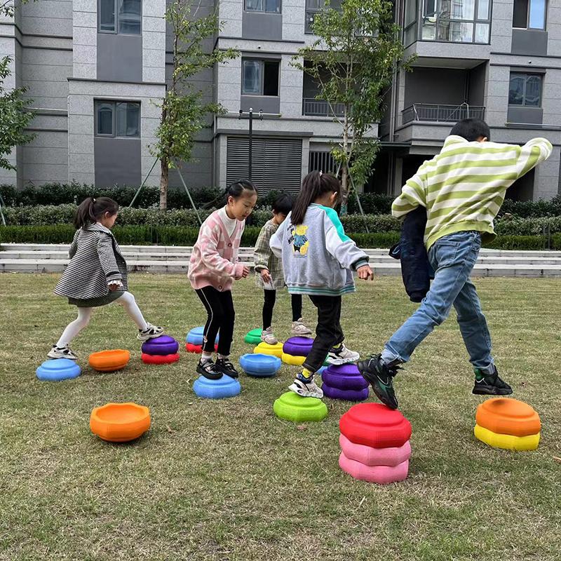 Dětská balanční hračka Odrazové můstky Stohovací kameny Venkovní Vnitřní Zábavné smyslové hračky Hry pro autismus Dětská sportovní hračka