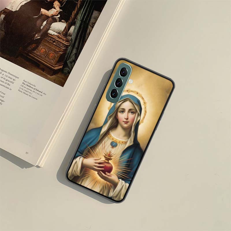 

New Virgin De Guadalupe Virgen Mary Phone Case For Samsung A55 A35 A25 A15 A54 A34 A24 A14 A70 A71 A50 A51 A17 A05S Galaxy A40 A Samsung A54 5G