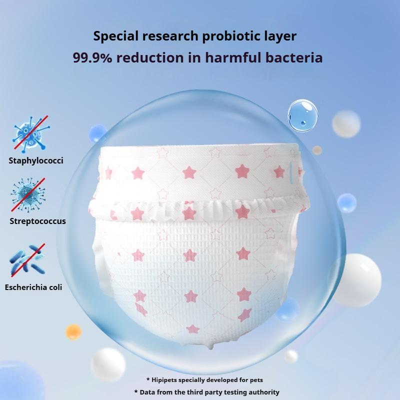 Scutece pentru animale de companie, scutece pentru câini, scutece de unică folosință pentru câini masculi, pantaloni menstruali, pantaloni fiziologici pentru câini femele, consumabile