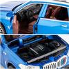 1:32 schaal X5 SUV-model autospeelgoed, zinklegering trekspeelgoedauto met geluid en licht voor kinderen jongen meisje cadeaucollectie