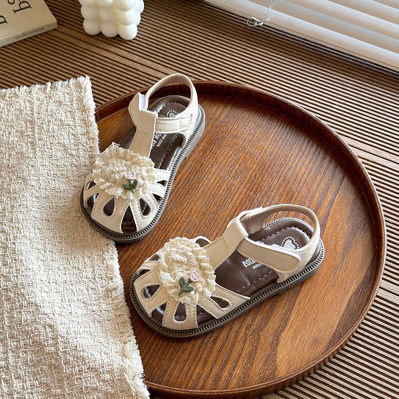 Baotou Girls  Non-Slip Summer Sandals - Stylish Soft Sole Princess Shoes for Kids 2026 25