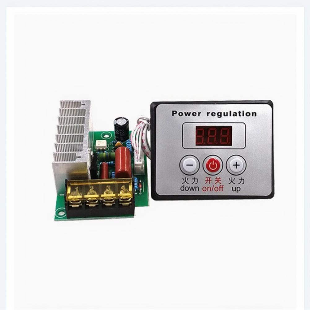 Digital AC Voltage Controller 4000W for Incandescent Lights Motors and Heating Elements with Precise Regulation