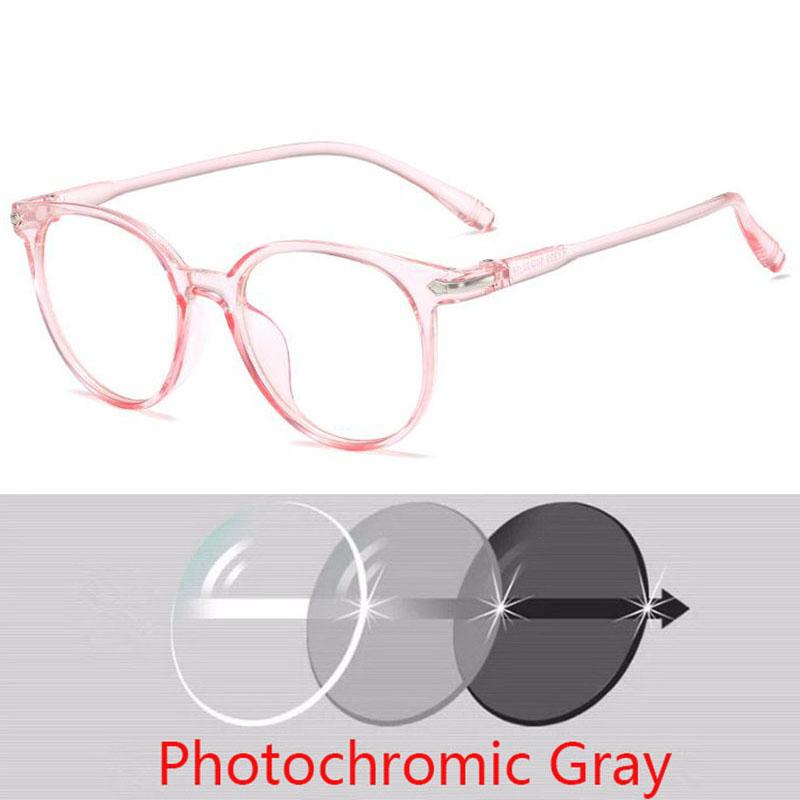 -1.0-1.5-2.0-2.5-3.0 To -6.0 Transparent Finished Myopia Glasses Men Women Black Eyeglasses Prescription Shortsighted Eyewear