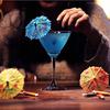 (Nikita) 50PCS Drink Parasols For Cocktail Tropical Drinks Fruit Wine Label Paper Parasol