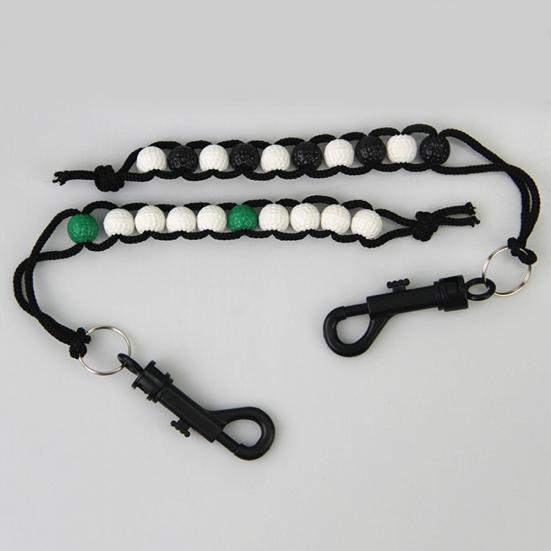Pro Golf Plastic Bead Counter Strokes Score Count Training Scorer with Clip