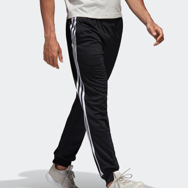 Adidas Sports Knit Pants Men Bottoms Black BK7396