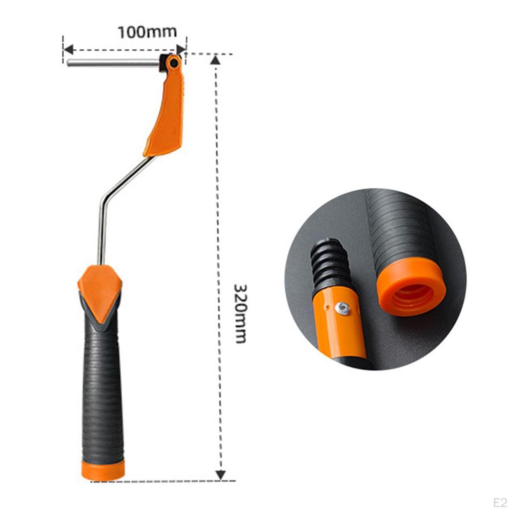 4 inch Paint Roller Frame Sturdy,Premium Practical Wear Resistant Professional Accessories,Supplies