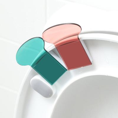 Toilettendeckel Kein Schmutzige-Hände-Griff Deckel Klappbare Toilettenklappe Toilettendeckel Klappe Hebevorrichtung Tragbarer Toilettengriff