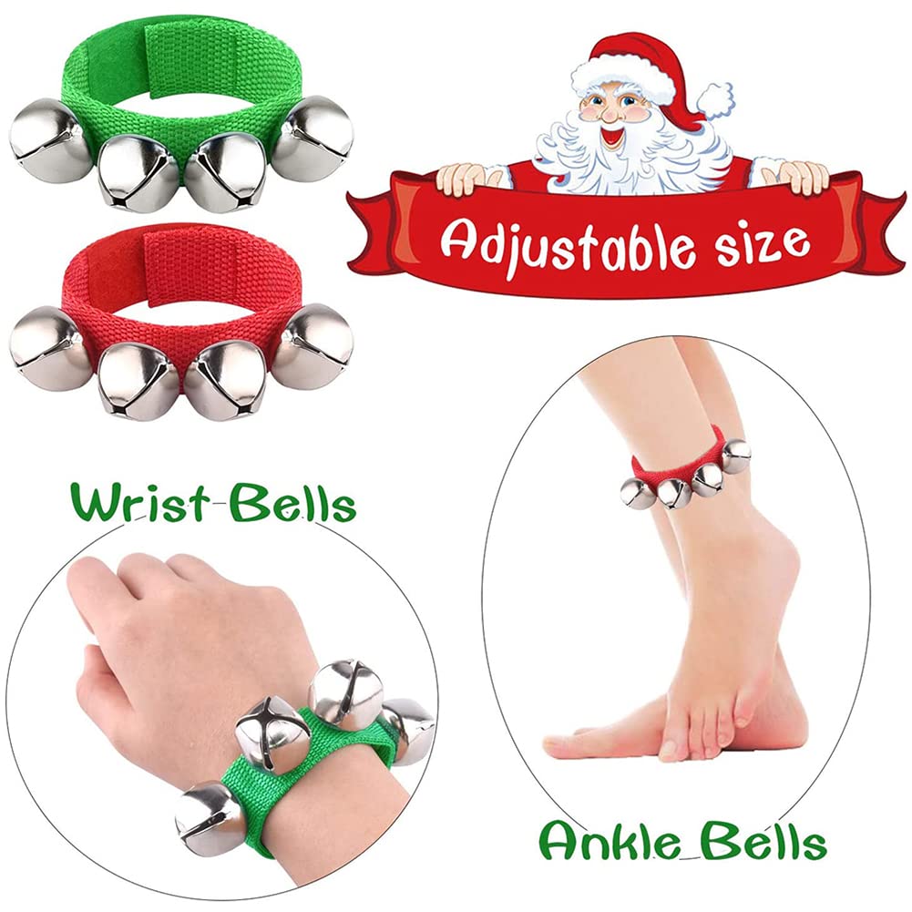 Formemory Ring Wrist Hand 12 Musical Karaoke Colorful Ring Hand Music Bear Bear Bear Repellent Music Adults and Students Bells, Bells, Bells, 12-Piece