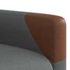 Recliner Chair Dark Grey Fabric