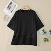 ZANZEA Women Summer Round Neck Short Sleeve Casual T-Shirts