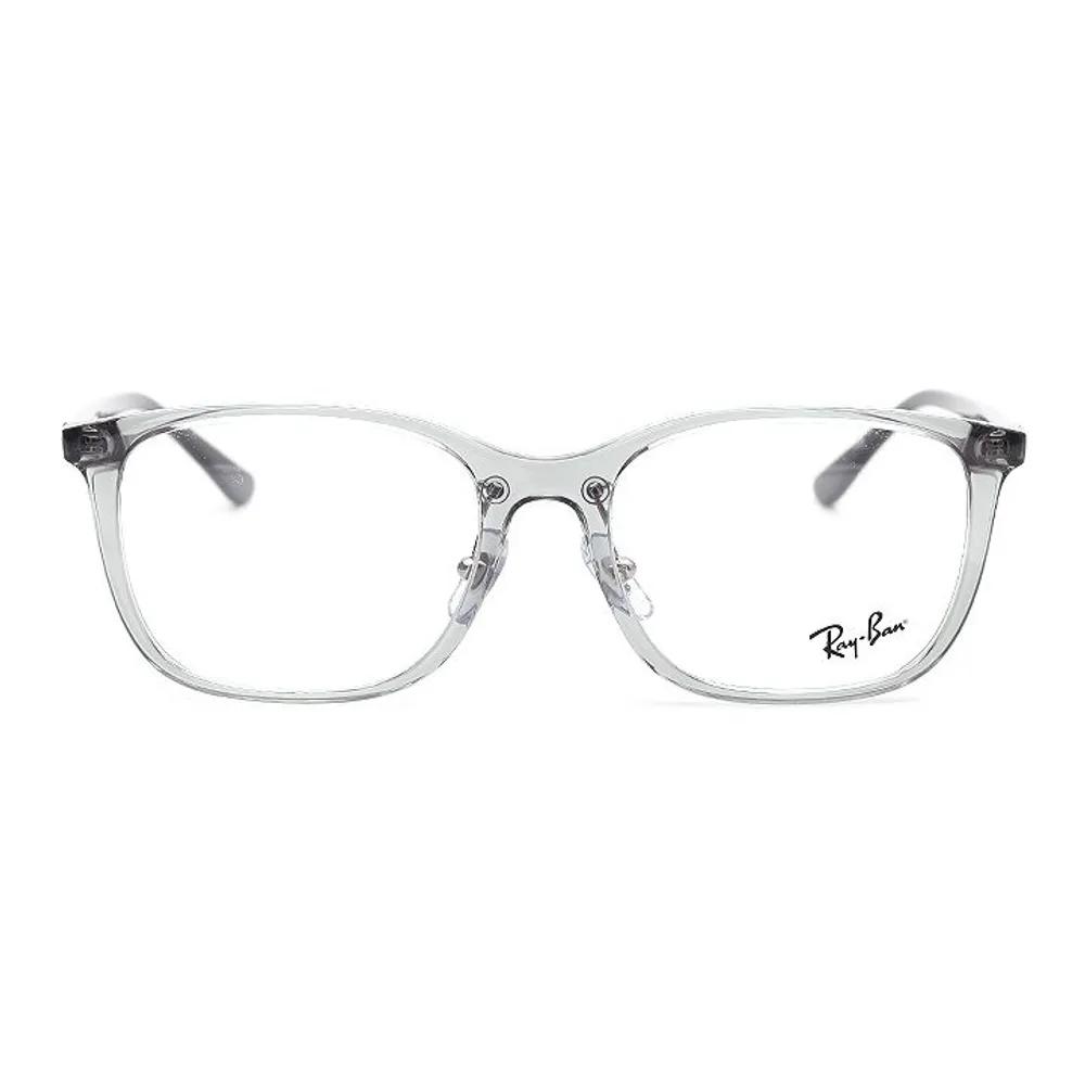 RB7168D 8170 55mm Ray-Ban Clear Gray Horn-rimmed Glasses RB7168D 8170 55mm