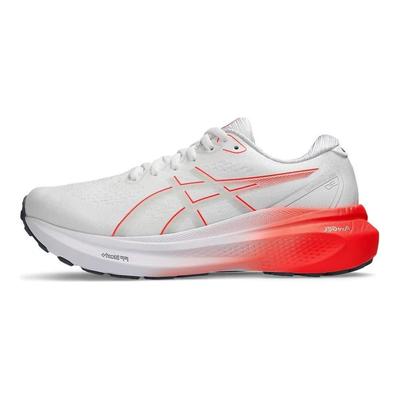 Gel Kayano 30 White Sunrise Red Women Sneakers 1012B357-101