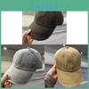 Cotton Washable Baseball Cap With Vintage Look And Curved Brim For Casual Wear