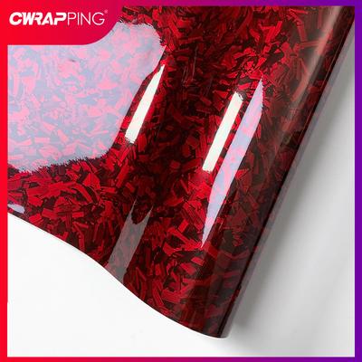 Auto Glanzende Vinyl Wrap Doe-het-zelf Zelfklevend Koolstofvezel Auto Sticker Auto Beschermfolie Waterdicht Zelfklevende Auto Accessoires