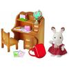 Sylvanian Families DF-10 Chocolate Rabbit GirlFurniture Set