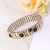 Bohemian Rhinestone Stretch Bracelet Versatile Elastic Rhinestone Wristband Ornament Sophisticated Bracelet Accessory