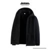 Giacca con cappuccio in pile invernale da uomo - Nuovo stile Cardigan caldo in velluto ispessito