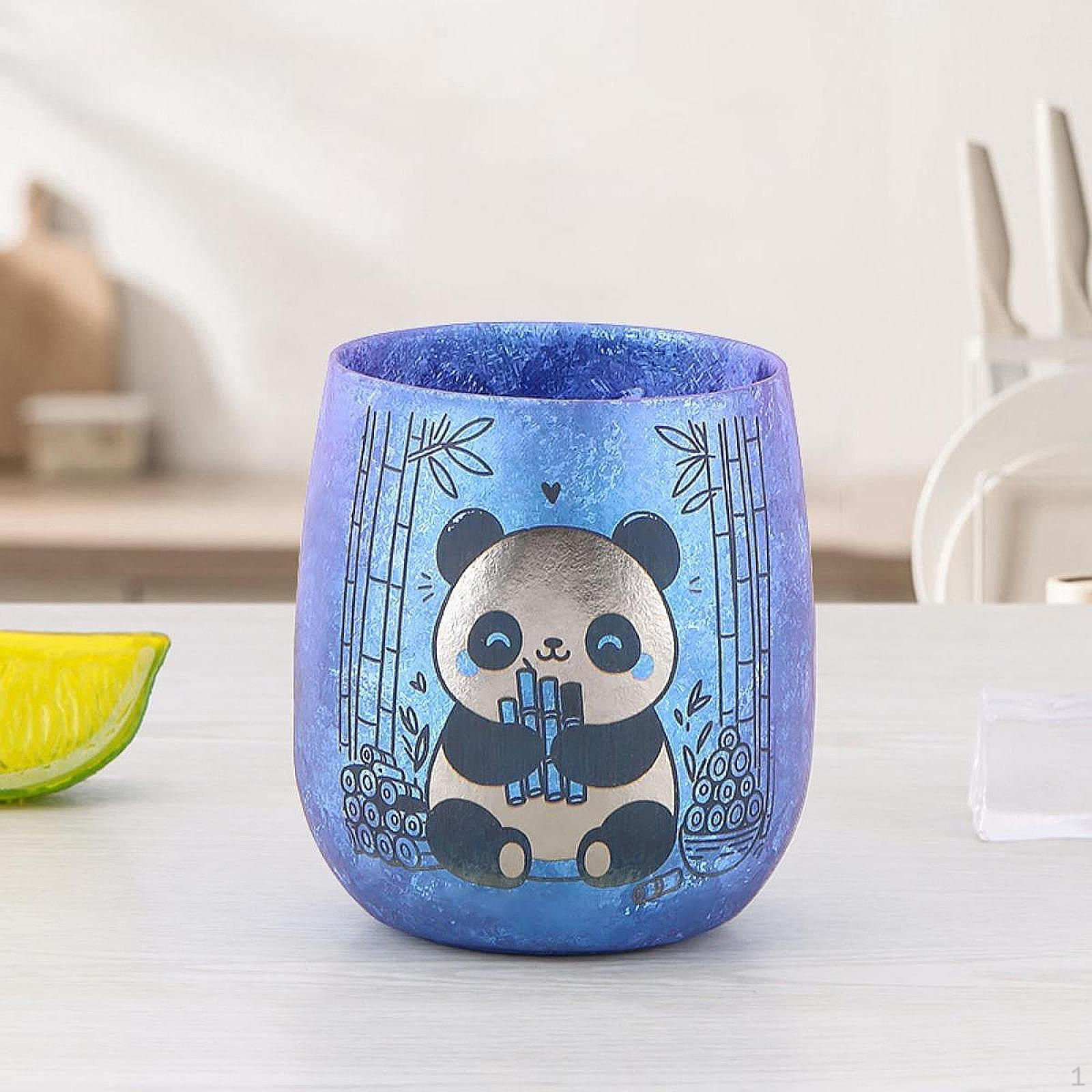 

Титановая чашка для кофе с двойными стенками, кружка для питья чая для домашнего повседневного использования синий