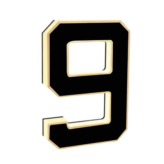 LED House Number Waterproof Acrylic Illuminated Home Address Number Modern Lighted House Number for Outside Yard Shop