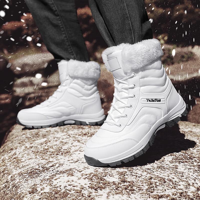 HUIZUMEI Waterproof Winter Snow Boots