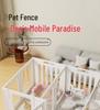 Panoramic Transparent Dog Barrier for Medium & Small Pets - Indoor Use