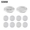 Coin Collection Display Holder Case Clear Round Storage Box Organizer (10PCS)