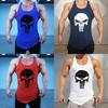 Trendy Loose Fit Muscle Training Vest For Men Casual Polyester Sleeveless Shirt
