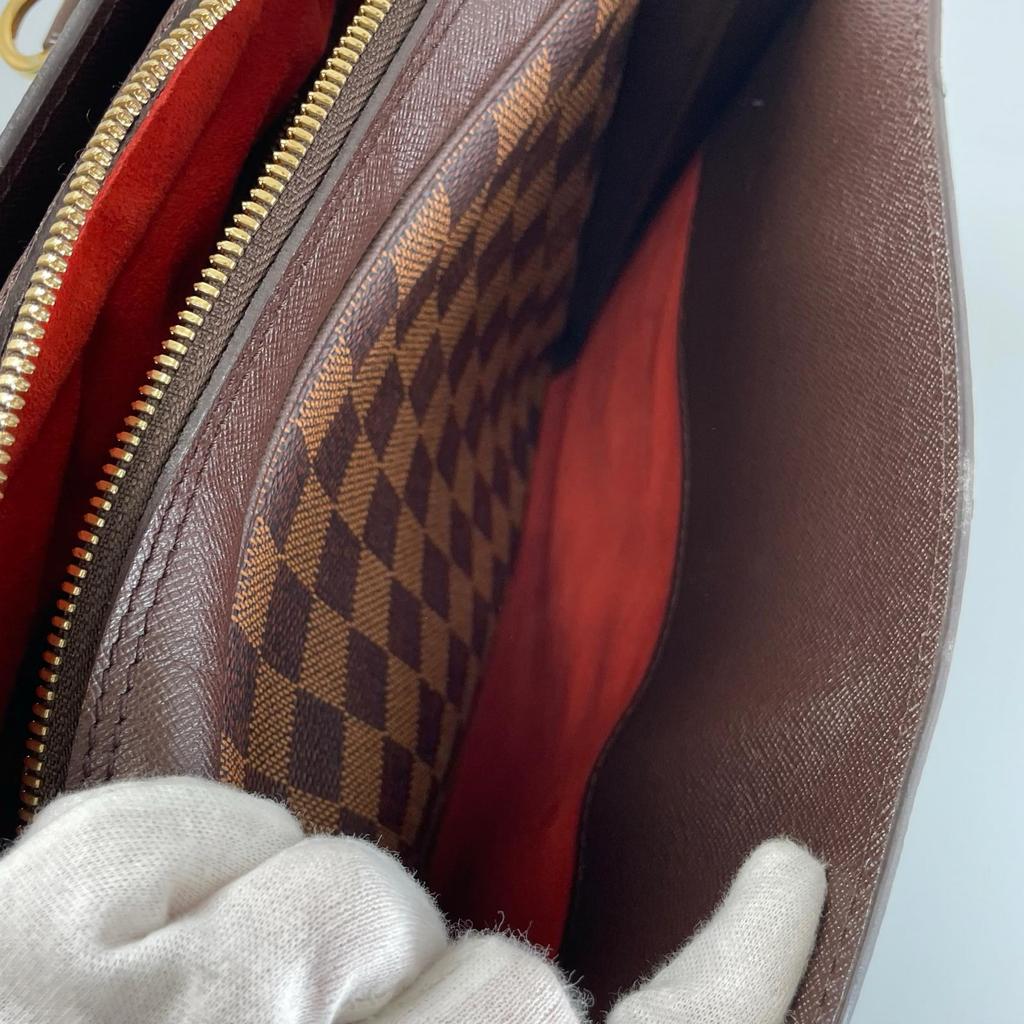 LOUIS VUITTON Damier N5115 Handbag Brown Women used