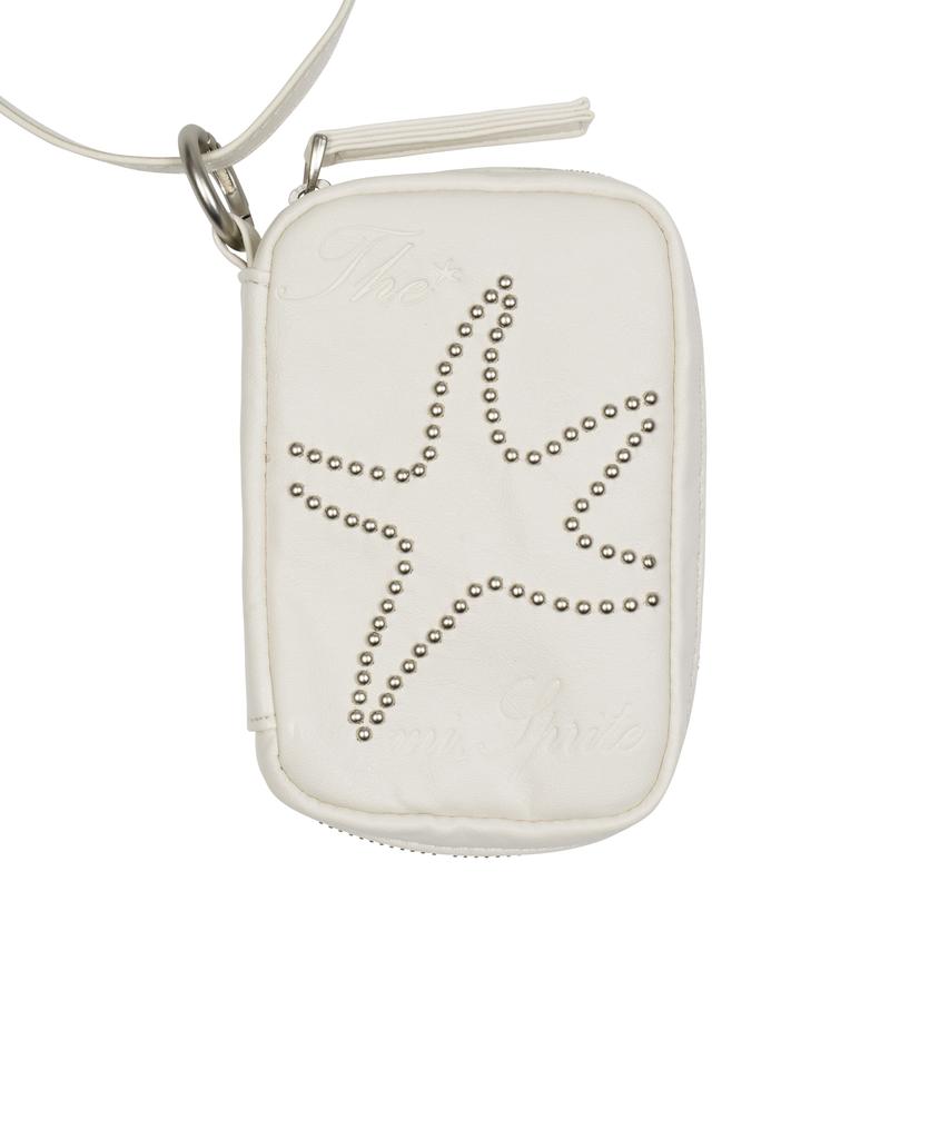 The Coldest Moment Tcm Starfish Stud Mini Pouch (White)