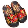 Kids Slippers for Boys Summer Beach Indoor Slippers Cartoon Spiderman Home Soft Non-Slip Children Slippers Garden Shoes