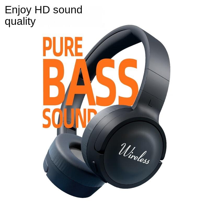 

JYL Headphones 510BT Over-Ear High Sound For Calls Black кістяний