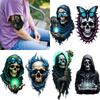 3pcs Temporary Tattoo Butterfly Tattoos Colorful Realism Skull Tattoos Realistic Temporary Tattoos For Men Women Thighs