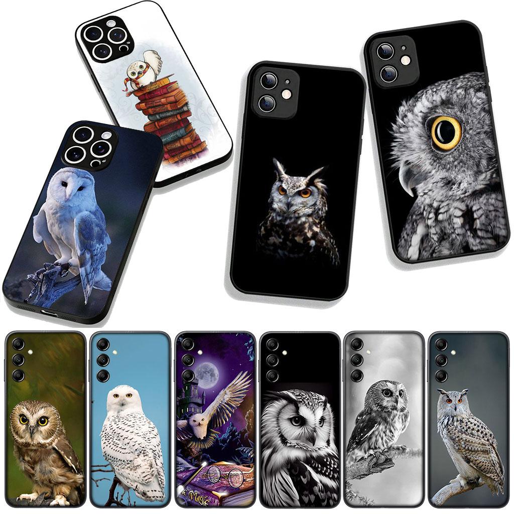 Cover for Xiaomi Poco F7 F6 F8 Ultra F5 X7 X6 X5 X3 NFC M7 M6 Pro C85 C75 C65 C71 C61 Phone Case Bird Owl Wallpaper