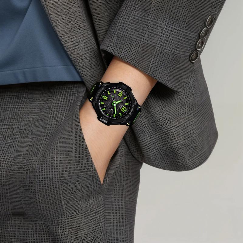 Casio G-SHOCK Serie G Shock Impermeabile 200m Movimento al Quarzo Cinturino in Resina Orologio Giapponese e Coreano Orologio da Uomo Quadrante Nero G-1400-1A3