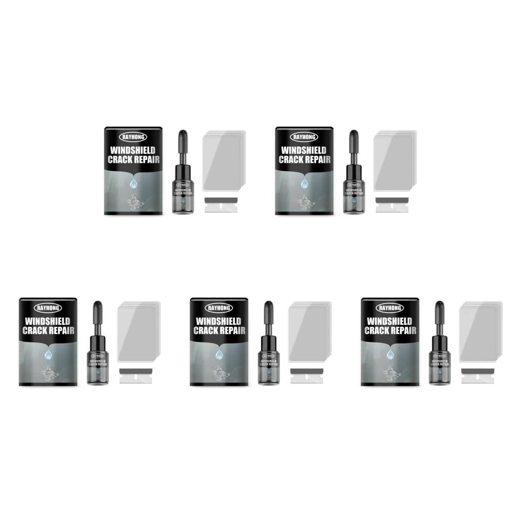 Windshield Crack Repair Fluid Car Window Repair Resin Windscreen Scratch Crack Restore Fluid Glass Curing Glue Car