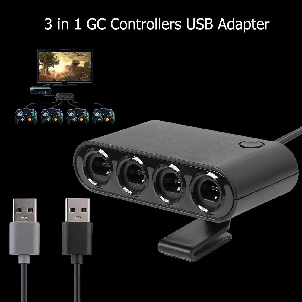 4-портовий ігровий конвертер для GameCube GC Controller USB-адаптер для Nintend Switch NGC/Wii u/PC Star Fighting Підтримка Dropshipping