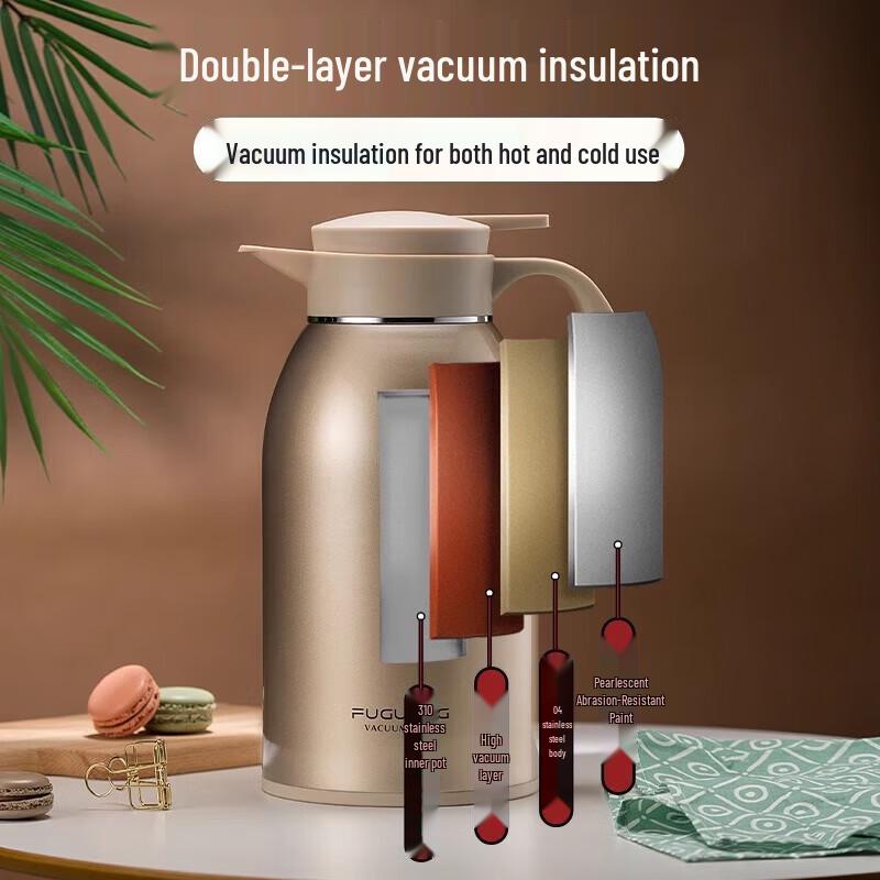 Fuguan Youyun 316L Stainless Steel Desktop Kettle