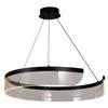 Stalacti - 60 Cm Round LED Hanging Lamp, Modern, Decorative, Black